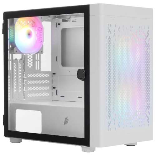 Компьютерный корпус 1STPLAYER DK D3-B White [D3-B-WH-2F1P-W-1F1-W]