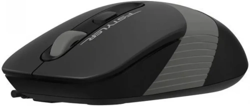 Мышь проводная A4Tech Fstyler FM10S черный/серый, 1600 dpi, USB, кнопки - 4 [FM10S USB GREY]