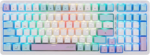 Клавиатура Acer OKW304 (ZL.KBDCC.01V) проводная, USB, белый [ZL.KBDCC.01V]