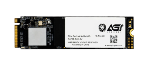 Накопитель SSD AGI AI198, 256Gb, PCIe 3.0 x4, M.2 2280, NVMe [AGI256G16AI198]