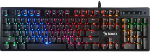 Клавиатура A4Tech Bloody B500N проводная USB серый [B500N]