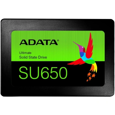 Накопитель SSD ADATA SU650 512Gb, SATA III, 2.5&quot;, R/W 520/450 [ASU650SS-512GT-R]