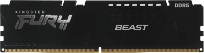Оперативная память Kingston DDR 5 DIMM 16Gb PC44800, 5600Mhz, Kingston FURY Beast Black EXPO CL36 (KF556C36BBE-16) (retail) [KF556C36BBE-16]
