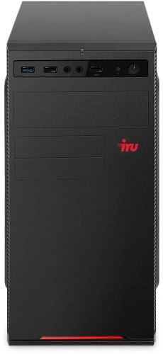 Компьютер IRU Home 310H6SE MT i3 12100 (3.3) 8Gb SSD1Tb UHDG 730 Free DOS GbitEth 400W черный [1994642]