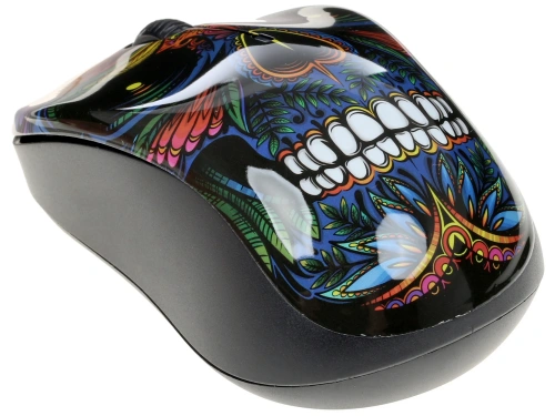 Мышь беспроводная Qumo Office M41 Totem черный, 1600 dpi, радиоканал, USB, кнопки - 4 [Office M41 Totem]