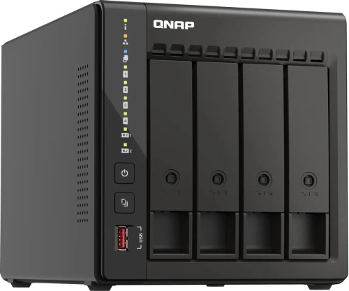 Сетевое хранилище SMB QNAP TS-453E-8G NAS [TS-453E-8G]