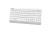 Клавиатура A4Tech Fstyler FBK11 беспроводная USB, Bluetooth/Радиоканал, белый/серый [FBK11 WHITE]
