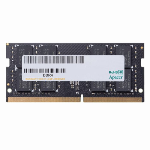 Оперативная память Apacer 32Gb DDR4 3200 SO DIMM Non-ECC, CL22, 1.2V, 2048x8, RTL [ES.32G21.PSI]