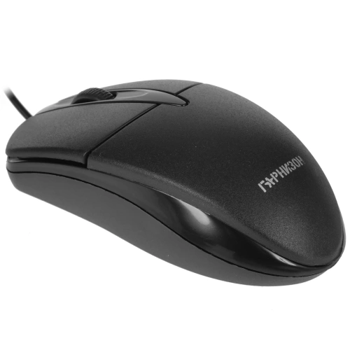 Мышь проводная Гарнизон GM-220XL черный, 1000 dpi, USB, кнопки - 3 [GM-220XL]