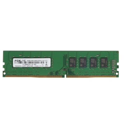 Оперативная память Foxline DIMM DDR4 16GB 2666 CL 19 (1Gb*8) [FL2666D4U19-16G]