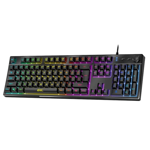 Клавиатура игровая проводная Genius Scorpion K7 Plus, USB, черный [31310056402]