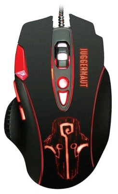 Мышь проводная Qumo PRO Series Juggernaut M84 черный, 6400 dpi, USB, кнопки - 8 [M84]
