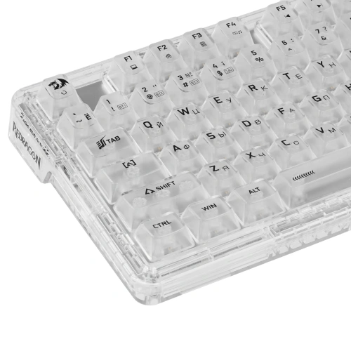 Клавиатура Defender Elf Pro RU беспроводная USB, Bluetooth/Радиоканал, белый [71688]