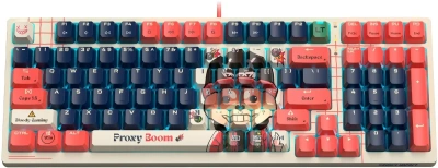 Клавиатура A4Tech Bloody AT98 Proxy Boom проводная USB бежевый/красный [AT98 бежевый/красный]