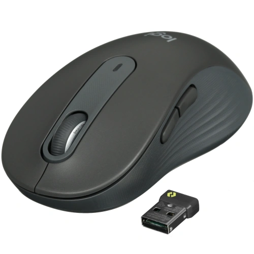 Мышь беспроводная Logitech Signature M650 L графитовый, 4000 dpi [910-006388]