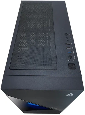 Компьютерный корпус Azza Eclipse черный без БП ATX 9x120mm 5x140mm 2xUSB2.0 1xUSB3.0 [CSAZ-440 ECLIPSE]