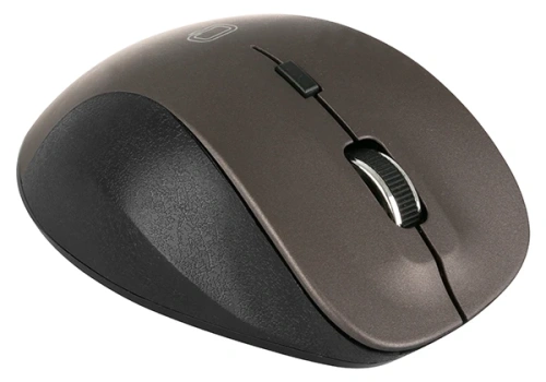 Мышь беспроводная Qumo Office Elite M55 черный, 2400 dpi, радиоканал, USB, кнопки - 6 [24225]