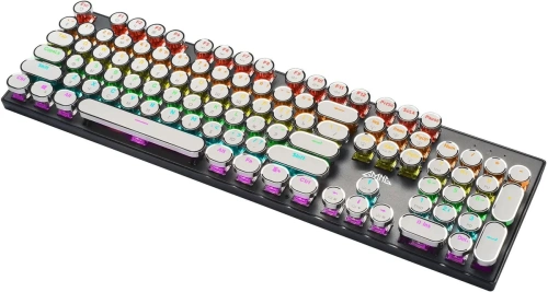 Клавиатура GMNG GG-KB815X (1913914) проводная, USB, черный + белый [1913914]