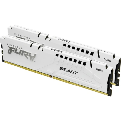 Оперативная память Kingston Fury Beast, DDR5, 64Gb (2x32Gb), 5200MHz, CL40, DIMM [KF552C40BWK2-64]