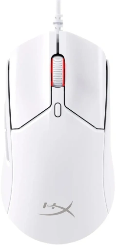 Мышь проводная HyperX Pulsefire Haste 2 белый, 26000 dpi, USB, кнопки - 6 [6N0A8AA]