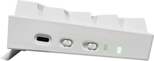 Беспроводная клавиатура DEFENDER DRACONIC RU WHITE [77810]