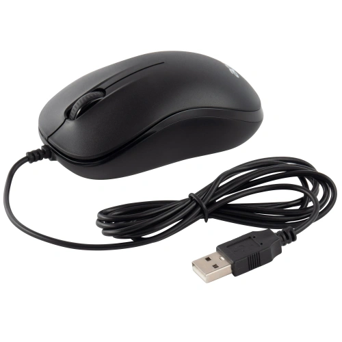 Мышь проводная Acer OMW140 черный, 1200 dpi, USB, кнопки - 3 [ZL.MCEEE.00L]