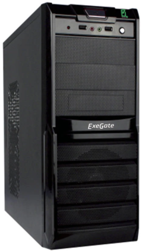 Компьютерный корпус Exegate Miditower Exegate XP-329S Black [EX278402RUS]