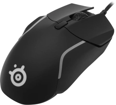 Мышь проводная SteelSeries Rival 5 черный, 18000 dpi, USB, кнопки - 9 [62551]