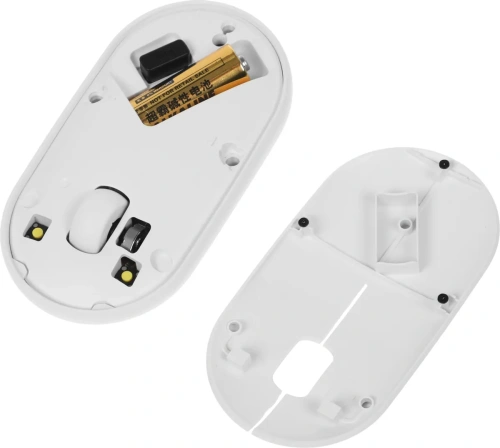 Мышь беспроводная Logitech Pebble M350 белый, 1000 dpi, кнопки - 3 [910-005541]