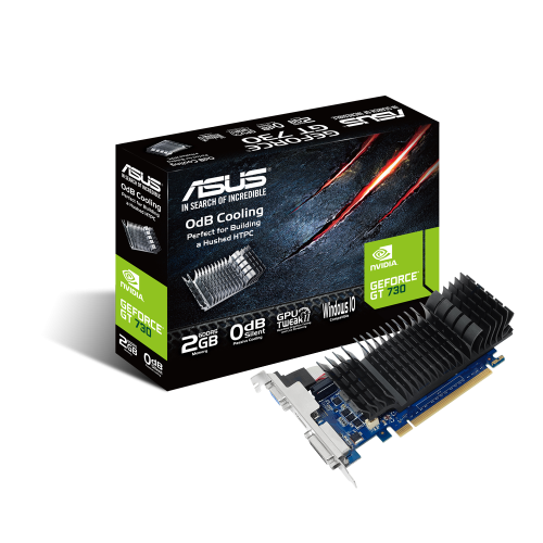 Видеокарта ASUS PCIE16 GT730 2GB GDDR5 [GT730-SL-2GD5-BRK]
