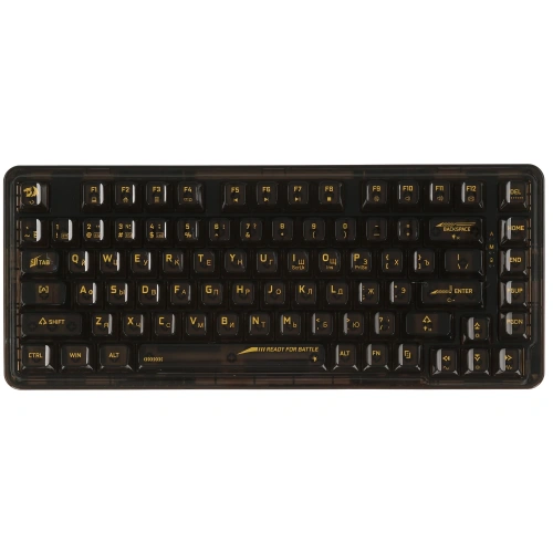 Клавиатура Redragon Elf Pro (71742) беспроводная, USB, Bluetooth/Радиоканал, черный [71742]