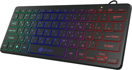 Клавиатура Оклик Oklick 300S черный USB [1696461]