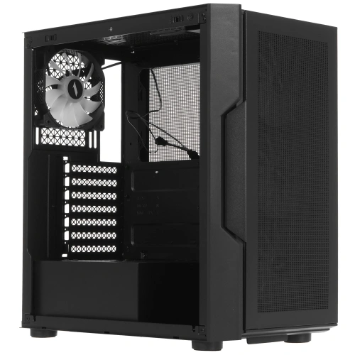 Компьютерный корпус 1STPLAYER TRILOBITE T7-P черный [T7-P-BK-4F1]