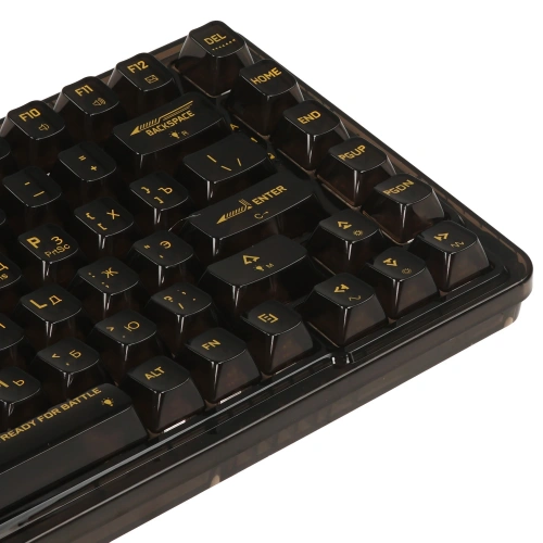 Клавиатура Redragon Elf Pro (71742) беспроводная, USB, Bluetooth/Радиоканал, черный [71742]