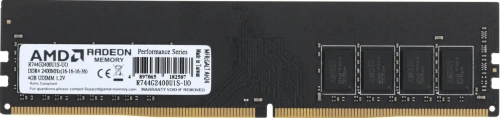 Оперативная память AMD 4GB DDR4 2400 DIMM Performance Series, 1.2V [R744G2400U1S-UO]