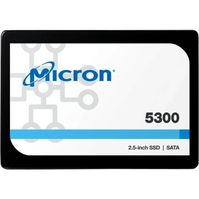 Накопитель SSD Micron 5300 Pro, 960Gb, 2.5&quot;, SATA III, R/W 540/520, SATA [MTFDDAK960TDS-1AW1ZABYY]