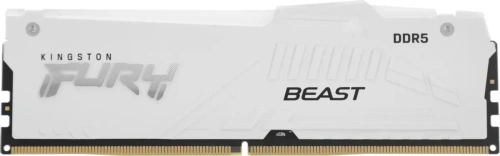 Оперативная память Kingston 32GB 5600MHz DDR5 CL40 DIMM (Kit of 2) FURY Beast White RGB XMP KF556C40BWAK2-32 [KF556C40BWAK2-32]