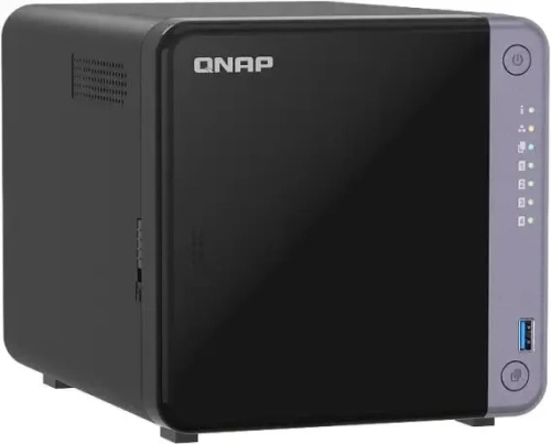 Сетевое хранилище NAS Qnap TS-432X-4G 4-bay настольный Alpine AL-524 [TS-432X-4G]