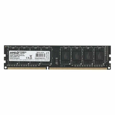 Оперативная память 4GB AMD Radeon™ DDR3 1333 DIMM R3 Value Series Black [R334G1339U1S-U]