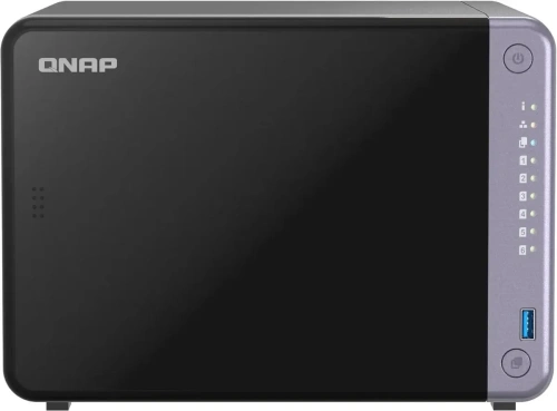 Сетевое хранилище NAS Qnap TS-632X-4G 6-bay настольный Alpine AL-524 [TS-632X-4G]