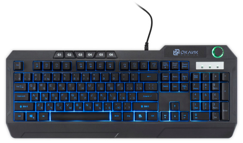 Клавиатура Oklick 715G (1680657) проводная, USB, черный [1680657]