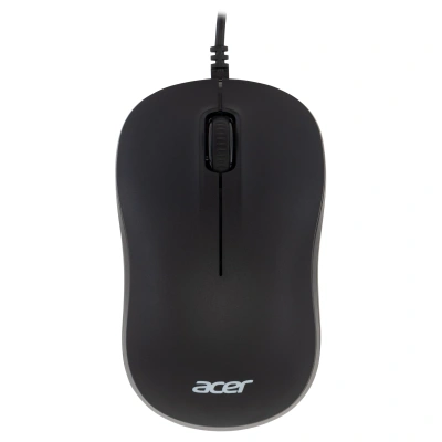 Мышь проводная Acer OMW140 черный, 1200 dpi, USB, кнопки - 3 [ZL.MCEEE.00L]