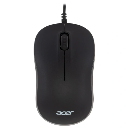 Мышь проводная Acer OMW140 черный, 1200 dpi, USB, кнопки - 3 [ZL.MCEEE.00L]