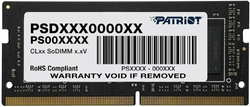 Оперативная память DDR4 16Gb 2400MHz Patriot [PSD416G240081S]