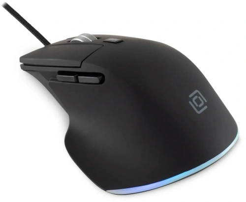 Мышь проводная Oklick 503M черный, 6400 dpi, USB, кнопки - 6 [1885417]