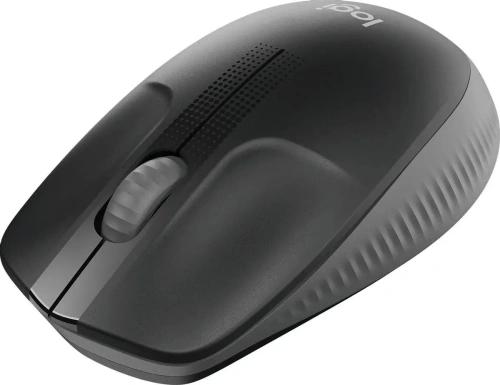 Мышь беспроводная Logitech M190 черный/темно-серый, 1000 dpi, радиоканал, USB, кнопки - 3 [910-005913]