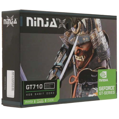 Видеокарта Ninja (Sinotex) GT710 4G DDR3 64BIT DVI HDMI VGA [NF71NP043F]