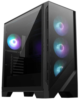 Компьютерный корпус MSI MAG Forge 321R Airflow черный без БП [306-7G23R22-HH9]