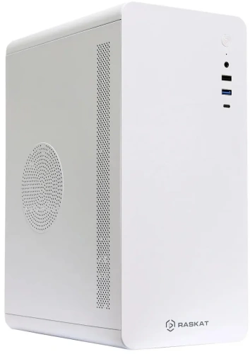 Компьютер Raskat STANDART 300 Intel Core i3-12100, RAM 16GB, SSD 512GB, noOS, White [STANDART300185514]