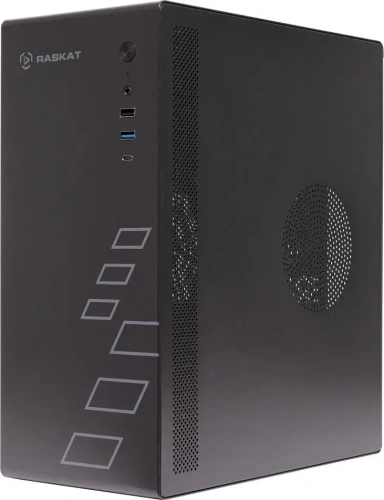 Компьютер Raskat Standart 300 Intel Core i3 10100, RAM 16Gb, SSD 480Gb, no OS, kb+ms, black [Standart300128033]